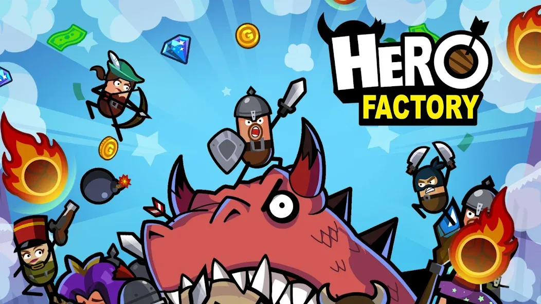 Hero Factory — Idle tycoon (Хиро Фактори) [MOD: Все разблокировано] - Скриншот 3