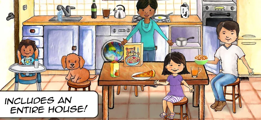 My PlayHome Plus (Мой ПлейХоум Плюс) [МОД: Много денег, Монет и Все открыто] Screenshot 2