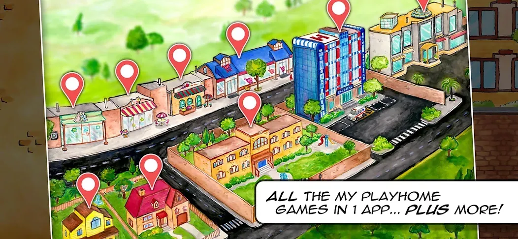 My PlayHome Plus (Мой ПлейХоум Плюс) [МОД: Много денег, Монет и Все открыто] Screenshot 4