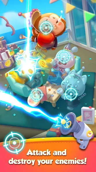 Anipang Coins (Анипанг Коинс) [МОД: Все открыто, Дополнительные деньги и Меню MOD] Screenshot 1