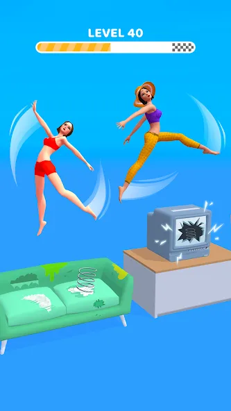 Home Flip: Crazy Jump Master (Хоум Флип) [МОД: Все открыто, Дополнительные деньги и Меню MOD] Screenshot 1