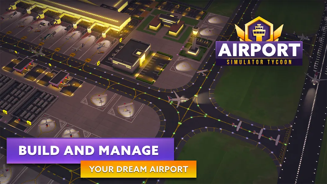 Airport Simulator: Tycoon Inc. (Эйрпорт Симулятор) [МОД: Бесконечные деньги, Монеты и Мега MOD] Screenshot 2