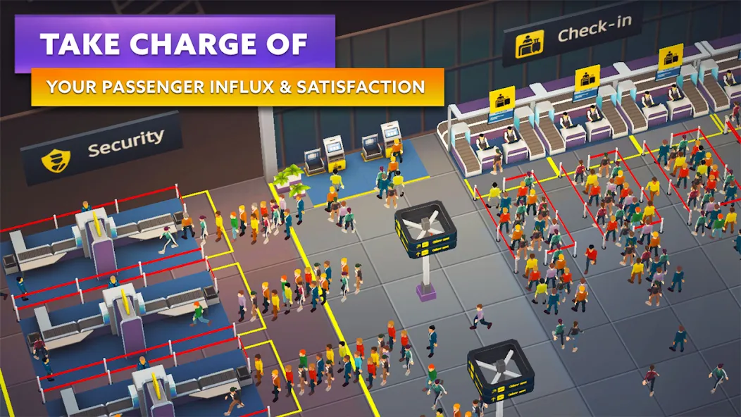 Airport Simulator: Tycoon Inc. (Эйрпорт Симулятор) [МОД: Бесконечные деньги, Монеты и Мега MOD] Screenshot 5