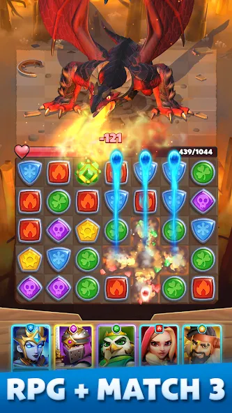 Puzzle Breakers: Champions War (Пазл Брейкерс) [МОД: Бесконечные деньги, Монеты и Мега MOD] Screenshot 1