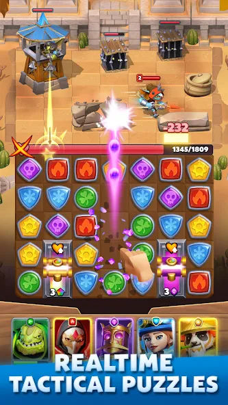 Puzzle Breakers: Champions War (Пазл Брейкерс) [МОД: Бесконечные деньги, Монеты и Мега MOD] Screenshot 4