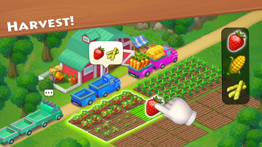 Township (Тауншип) [МОД: Деньги, Монеты и Меню MOD] Screenshot 1