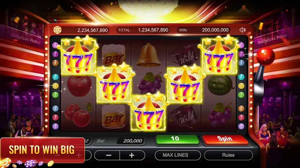 RallyAces Poker (РаллиЭйс Покер) [МОД: Все открыто, Дополнительные деньги и Меню MOD] Screenshot 2