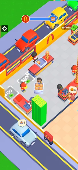 My Burger Shop: Burger Games (Май Бургер Шоп Игры) [МОД: Деньги, Монеты и Меню MOD] Screenshot 2