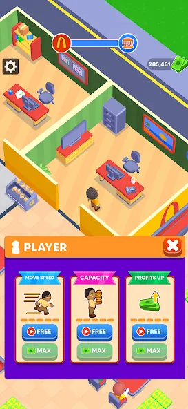 My Burger Shop: Burger Games (Май Бургер Шоп Игры) [МОД: Деньги, Монеты и Меню MOD] Screenshot 4