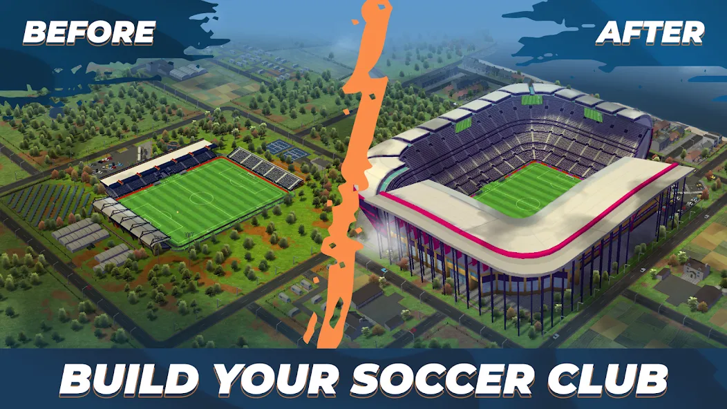 Soccer - Matchday Manager 24 (Матчдей Футбольный Менеджер 2023) [МОД: Много денег, Монет и Все открыто] Screenshot 3