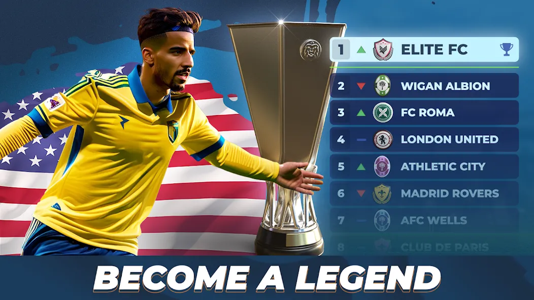 Soccer - Matchday Manager 24 (Матчдей Футбольный Менеджер 2023) [МОД: Много денег, Монет и Все открыто] Screenshot 5