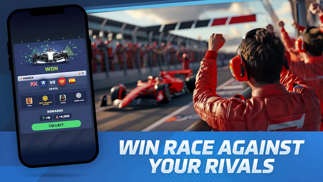 Racing Rivals: Team Car Game (Моторспортивные соперники) [МОД: Бесконечные деньги, Монеты и Мега MOD] Screenshot 5