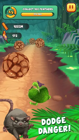 Kakapo Run: Animal Rescue Game (Какапо Ран) [МОД: Все открыто, Дополнительные деньги и Меню MOD] Screenshot 4