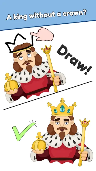 DOP: Draw One Part (ДОП) [МОД: Бесконечные деньги, Монеты и Мега MOD] Screenshot 1