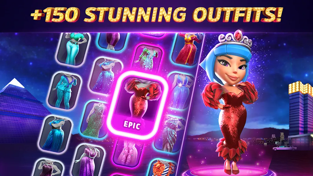 POP! Slots™ Vegas Casino Games [MOD: Меню/Много денег] - Скриншот 5