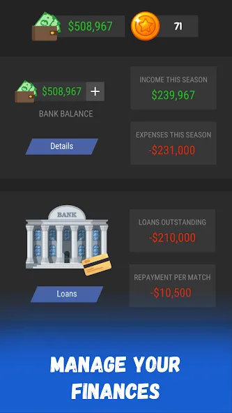 Wicket Cricket Manager (Уикет Крикет Менеджер) [МОД: Все открыто, Дополнительные деньги и Меню MOD] Screenshot 3