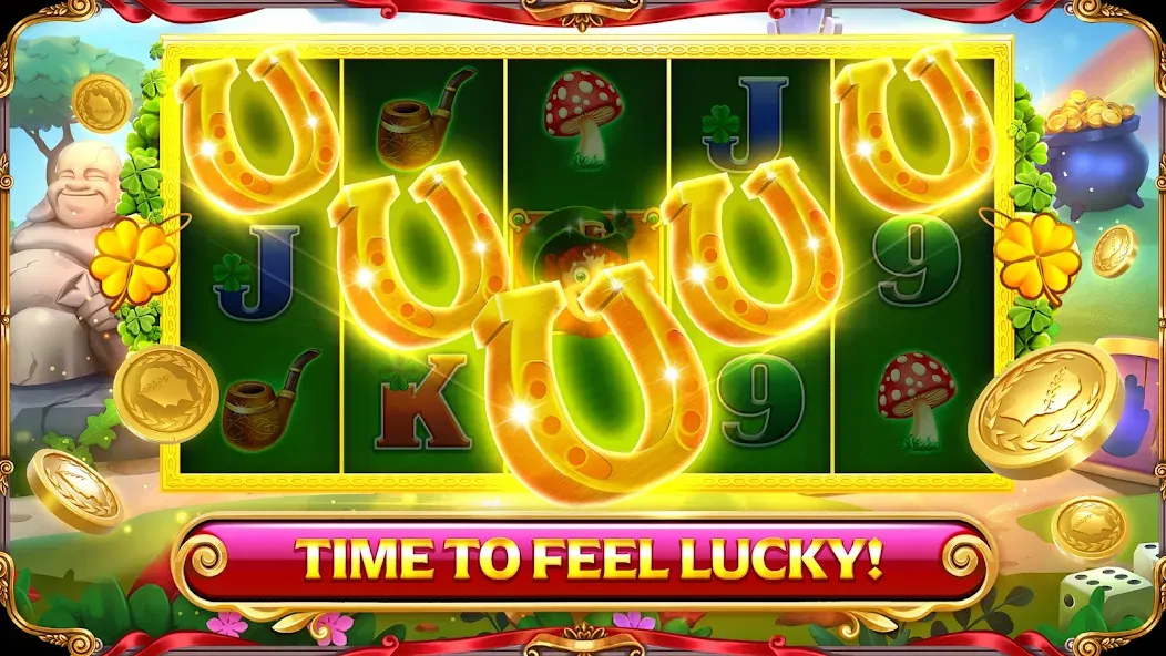 Caesars Slots: Casino Games (Сизарс Слотс) [МОД: Много денег, Монет и Все открыто] Screenshot 1