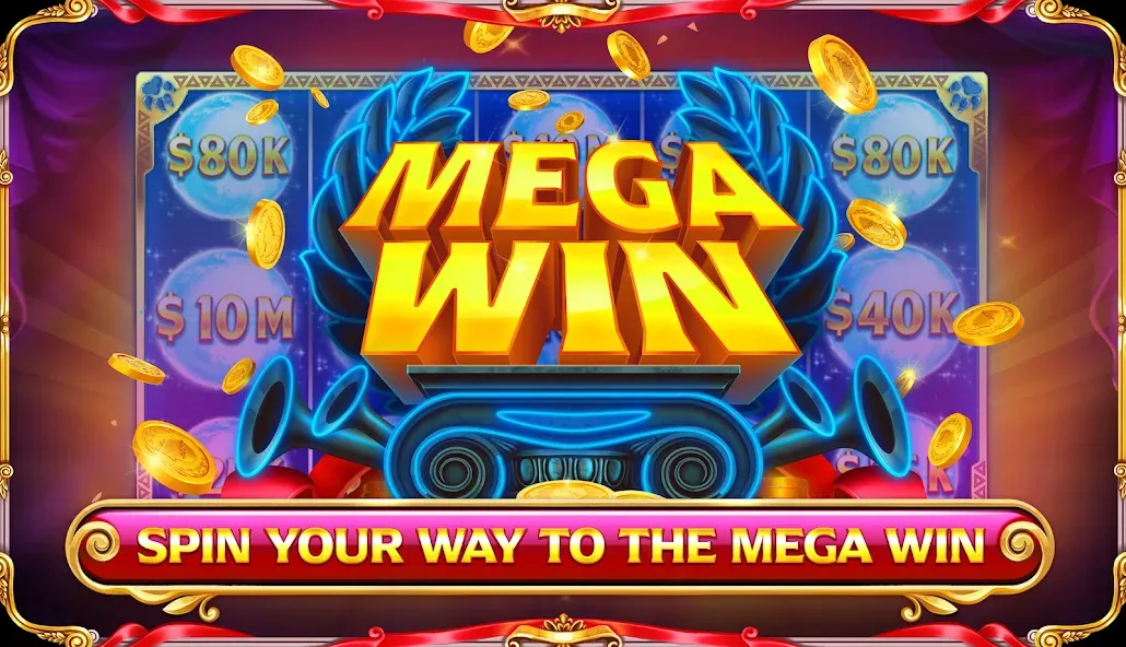 Caesars Slots: Casino Games (Сизарс Слотс) [МОД: Много денег, Монет и Все открыто] Screenshot 4
