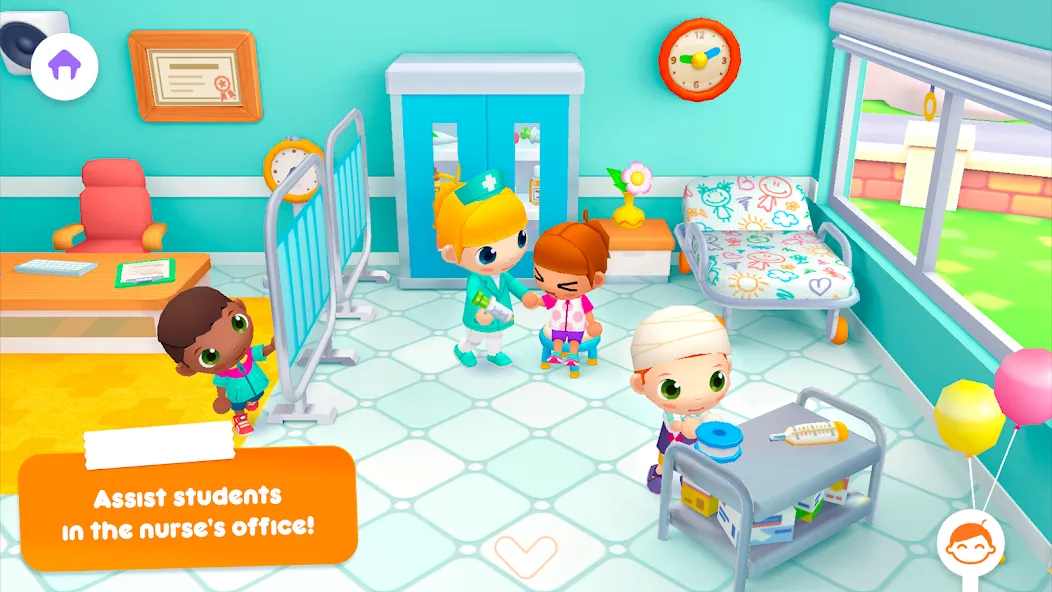 Sunny School Stories (Санны Скул Сториз) [МОД: Все открыто, Дополнительные деньги и Меню MOD] Screenshot 2