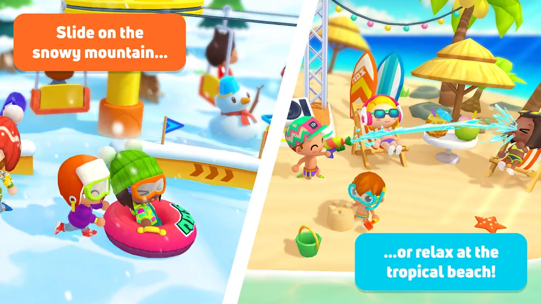 Vacation Hotel Stories (Вакансия Отель истории) [МОД: Много денег, Монет и Все открыто] Screenshot 2