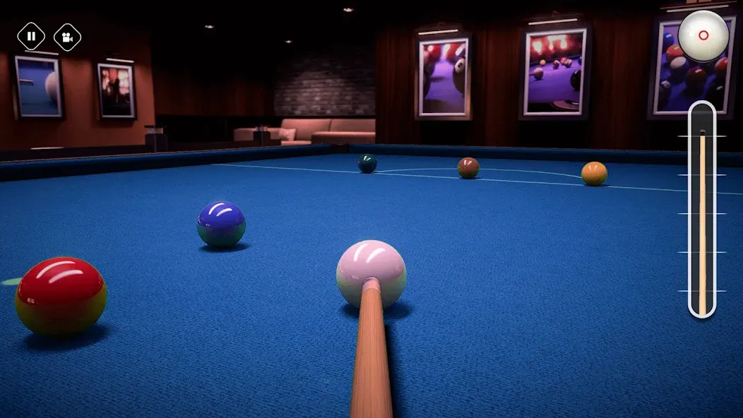 Billiards 8 Ball Pool Offline [МОД: Деньги, Монеты и Меню MOD] Screenshot 3