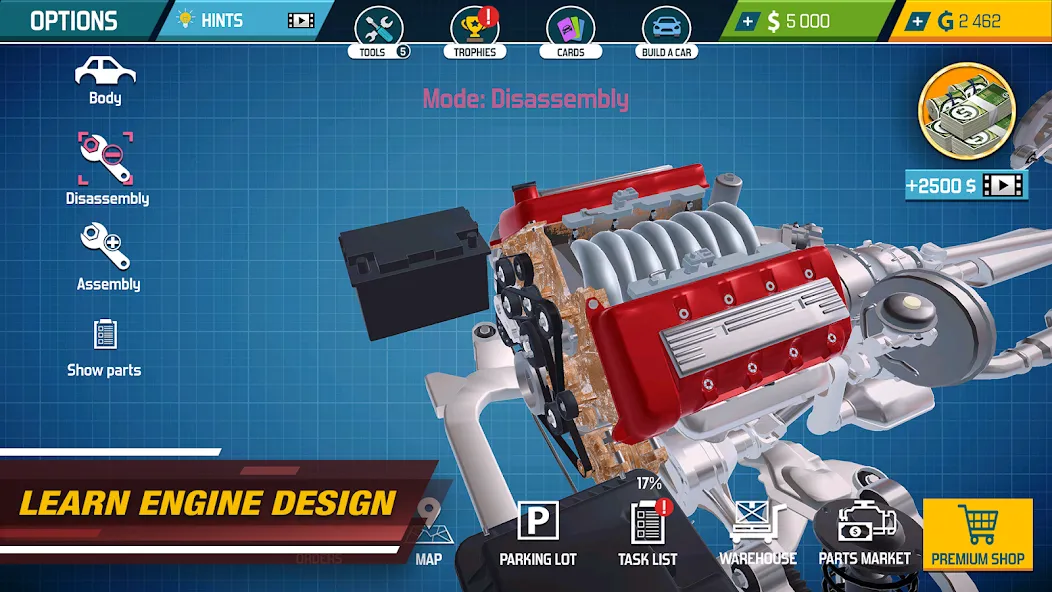 Car Mechanic Simulator 21 (Кар Механик Симулятор 21) [МОД: Много денег, Монет и Все открыто] Screenshot 1