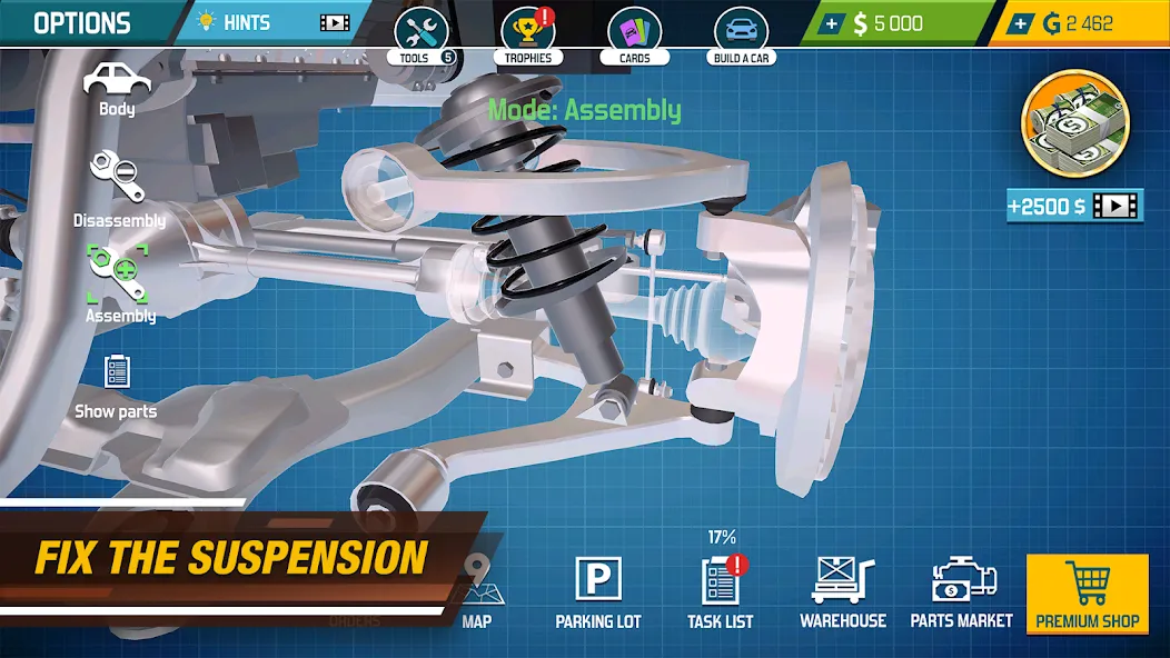 Car Mechanic Simulator 21 (Кар Механик Симулятор 21) [МОД: Много денег, Монет и Все открыто] Screenshot 3