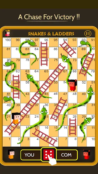Snakes & Ladders: Online Dice! [МОД: Много денег, Монет и Все открыто] Screenshot 2