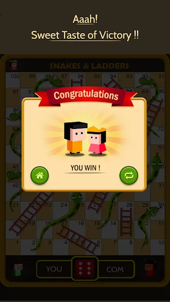 Snakes & Ladders: Online Dice! [МОД: Много денег, Монет и Все открыто] Screenshot 5
