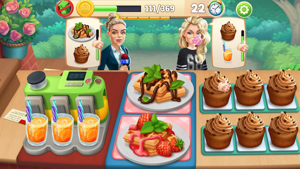 Cooking Market-Restaurant Game [МОД: Деньги, Монеты и Меню MOD] Screenshot 4
