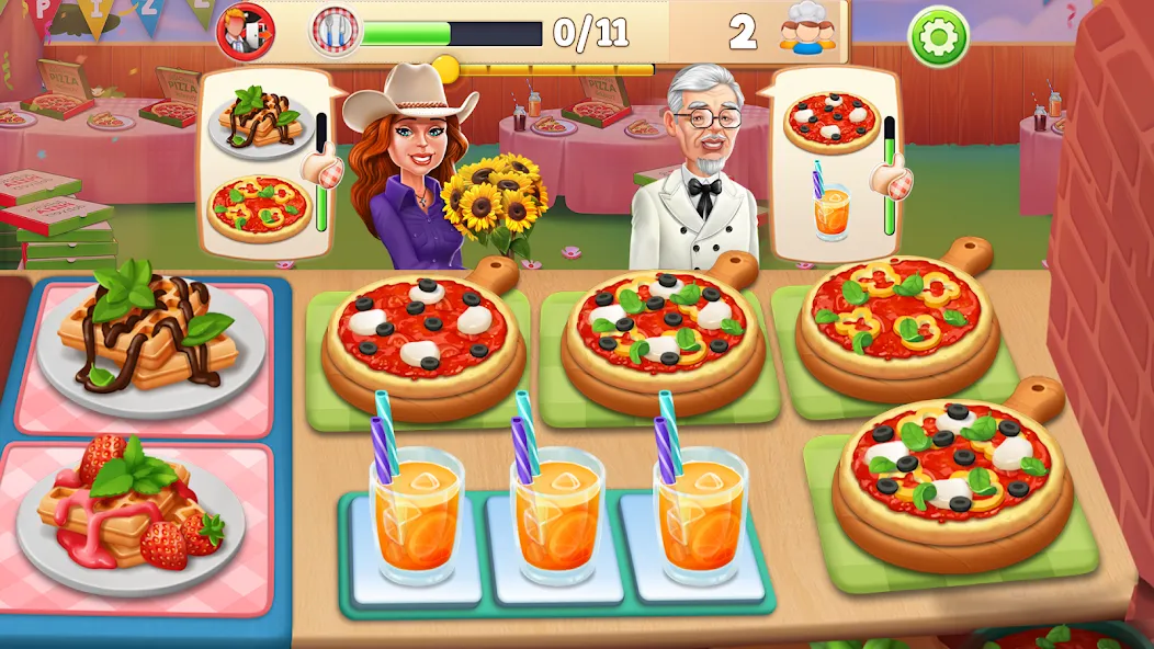 Cooking Market-Restaurant Game [МОД: Деньги, Монеты и Меню MOD] Screenshot 5