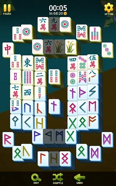 Mahjong Blossom Solitaire [МОД: Все открыто, Дополнительные деньги и Меню MOD] Screenshot 3