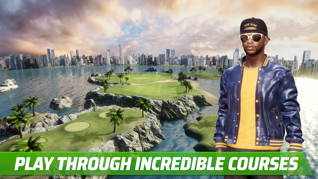 Golf King - World Tour [МОД: Все открыто, Дополнительные деньги и Меню MOD] Screenshot 4
