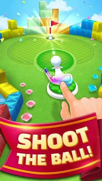 Mini Golf King (Мини Гольф Кинг) [МОД: Все открыто, Дополнительные деньги и Меню MOD] Screenshot 1