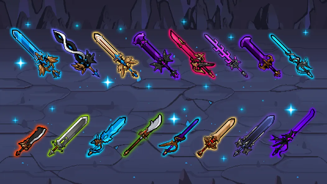 Hero Sword - Idle RPG (Хиро Сворд) [МОД: Много денег, Монет и Все открыто] Screenshot 3