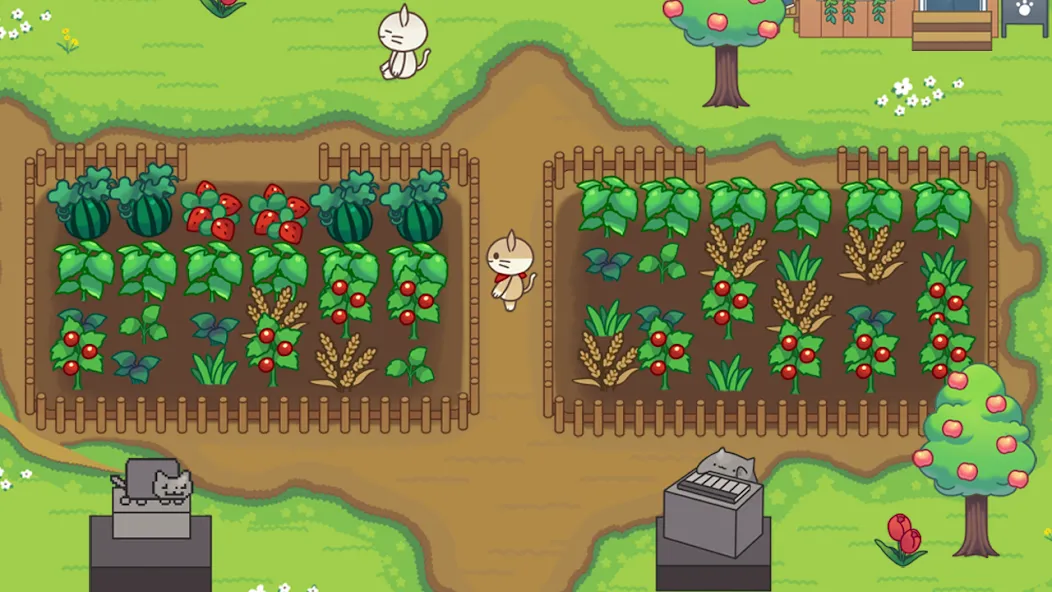 Cat Forest - Healing Camp [МОД: Много монет, Открытые уровни и Мега MOD] Screenshot 3