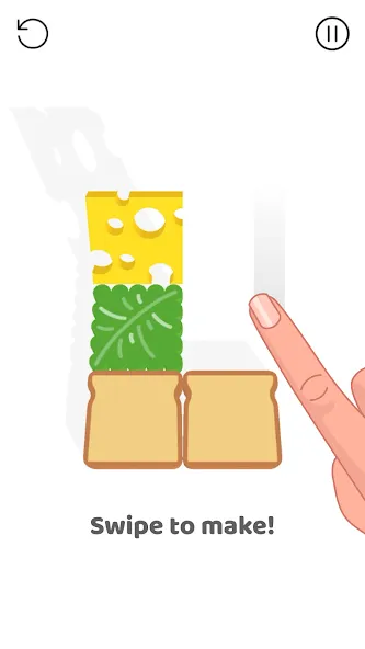 Sandwich! [МОД: Много монет, Открытые уровни и Мега MOD] Screenshot 1