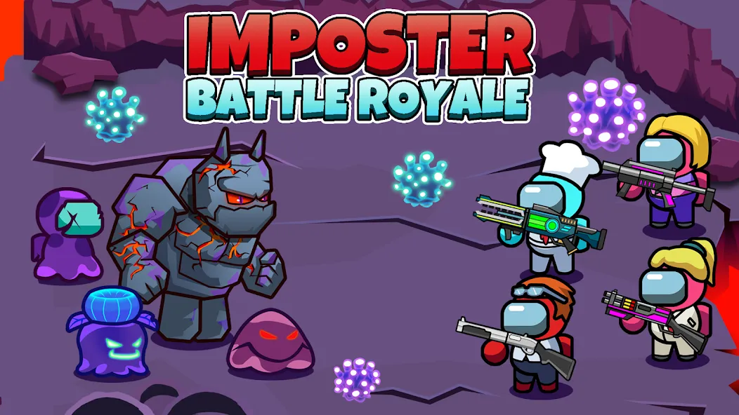 Imposter Battle Royale (Импостер Батл Рояль) [МОД: Много денег, Монет и Все открыто] Screenshot 3