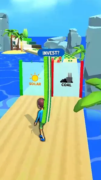 Investment Run: Invest Fast [МОД: Меню, Бесконечные монеты и Открытые уровни] Screenshot 4