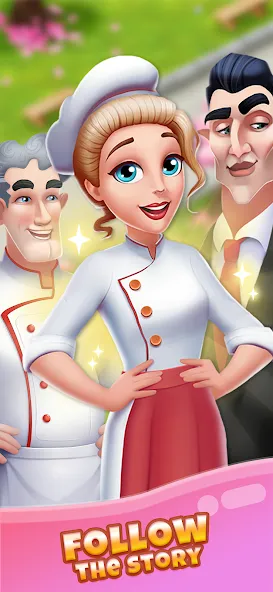 Merge Restaurant: Makeover (Мерж Ресторан) [МОД: Деньги, Монеты и Меню MOD] Screenshot 3