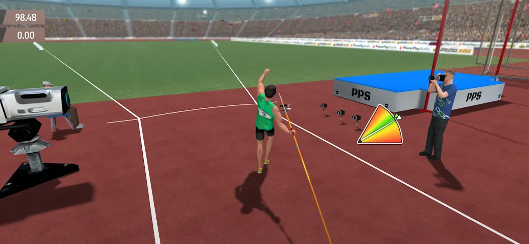 Athletics Mania: Track & Field (Атлетика Мания) [МОД: Много денег, Монет и Все открыто] Screenshot 1