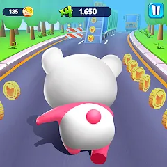Скачать Piggy Panda Run: Fun Game [МОД: Много денег, Монет и Все открыто] | Взлом Piggy Panda Run: Fun Game на Андроид