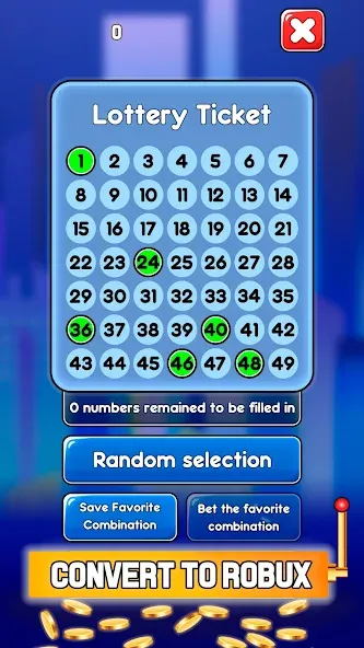 Robux Loto 3D Pro (Робукс Лото 3D Про) [MOD: Разблокировано] - Скриншот 4