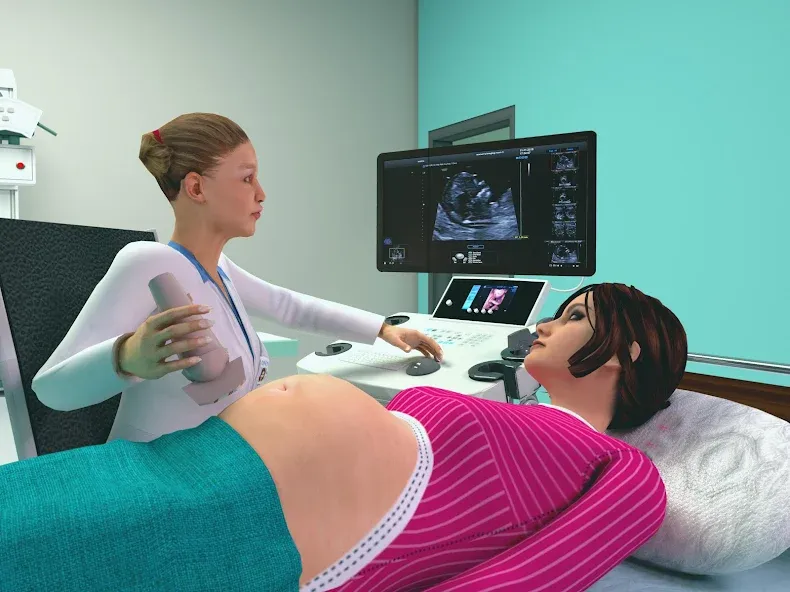 Pregnant Mother Simulator Game (Симулятор беременной мамы) [МОД: Много монет, Открытые уровни и Мега MOD] Screenshot 5