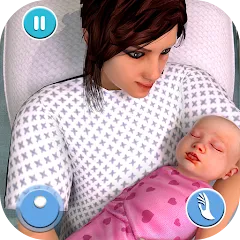 Скачать Pregnant Mother Simulator Game (Симулятор беременной мамы) [МОД: Много монет, Открытые уровни и Мега MOD] | Взлом Pregnant Mother Simulator Game на Андроид
