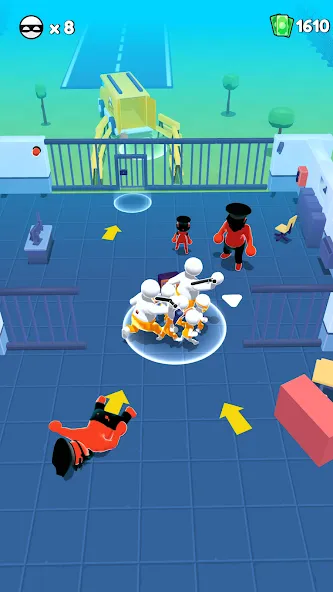 Prison Escape 3D - Jailbreak (Призон Искепе) [МОД: Меню, Бесконечные монеты и Открытые уровни] Screenshot 1