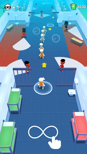 Prison Escape 3D - Jailbreak (Призон Искепе) [МОД: Меню, Бесконечные монеты и Открытые уровни] Screenshot 5