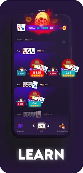 Prometheus: Battle Poker (Прометей) [МОД: Много денег, Монет и Все открыто] Screenshot 2