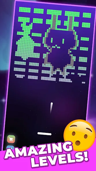 Bricks King (Брикс Кинг) [МОД: Меню, Бесконечные монеты и Открытые уровни] Screenshot 1