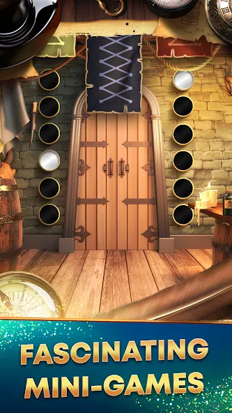 Puzzle 100 Doors - Room escape [МОД: Все открыто, Дополнительные деньги и Меню MOD] Screenshot 2